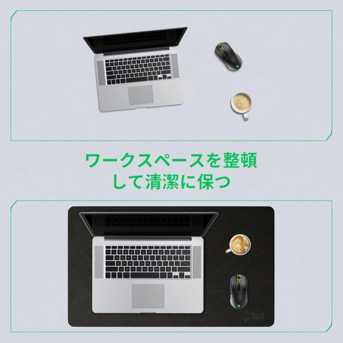 マルチ機能の大型デスクパッド - 画像 (2)